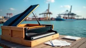 Why International Piano Shipping Requires Trained Professionals