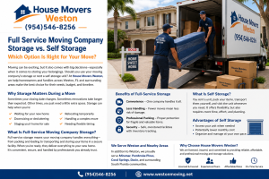 Let Weston Movers Help Make Moving Easier